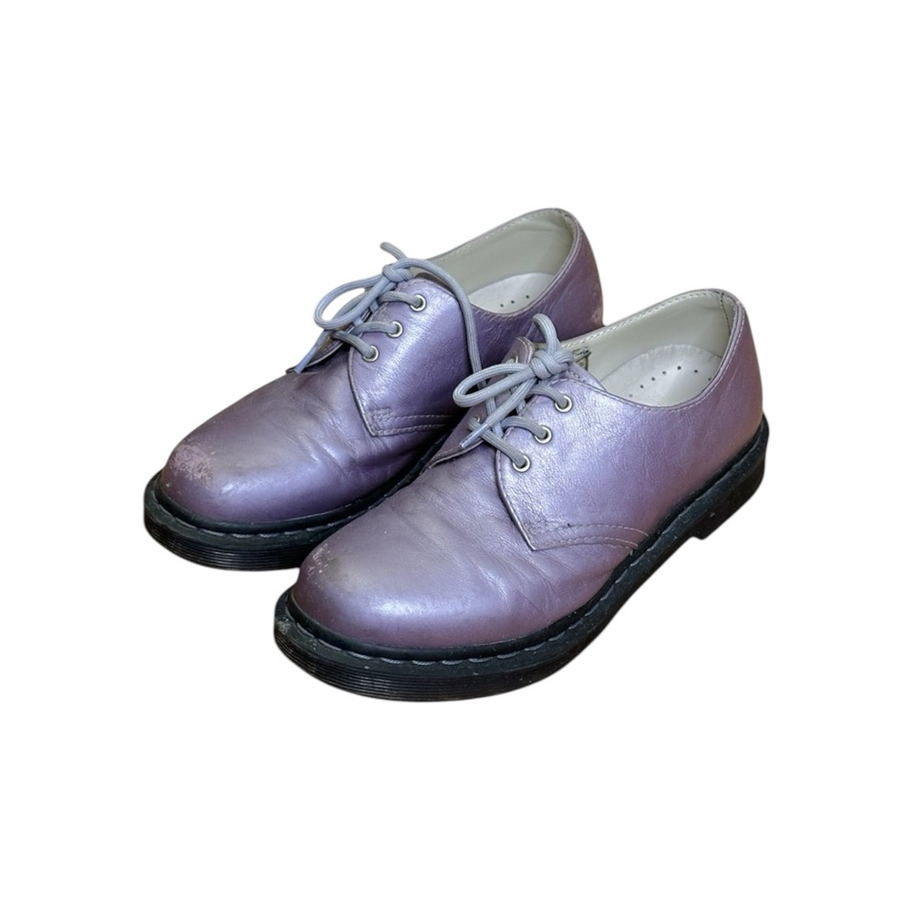 Dr. Martens 1461 Metallic Lilac Leather Oxfords